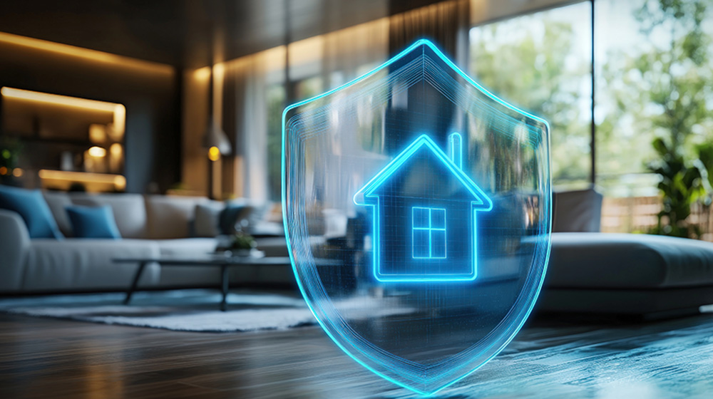 Koncept zabezpečenia Smart Home